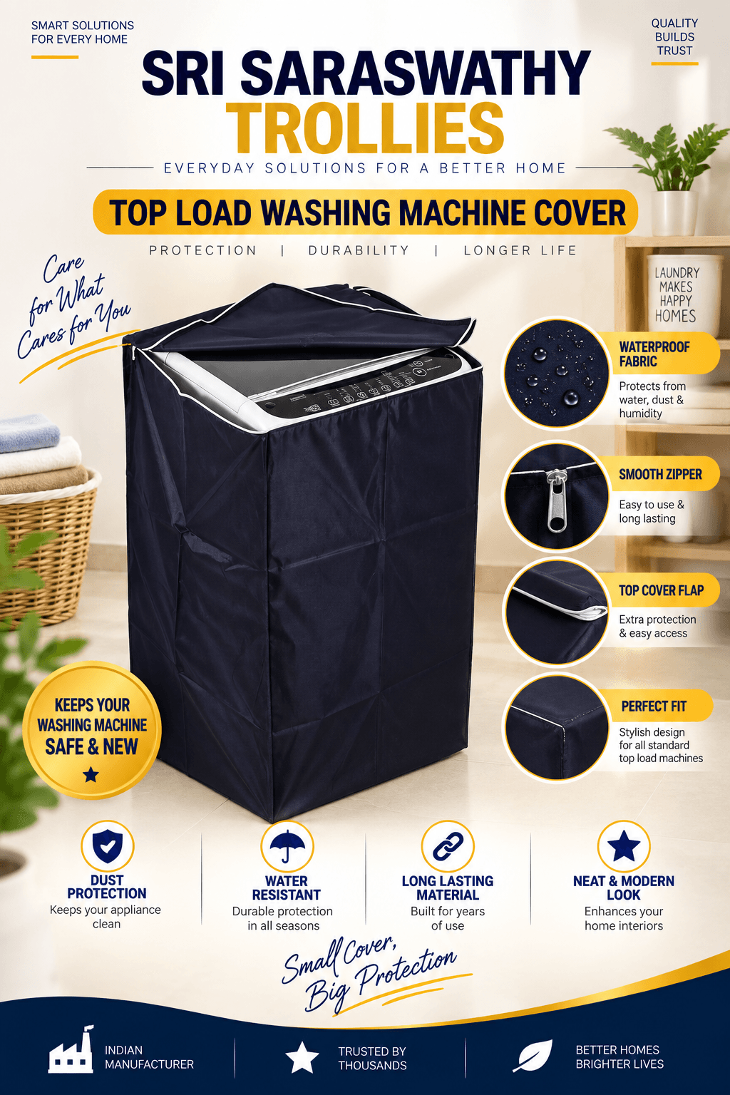 Appliance Covers by Sri Saraswathy Trollies